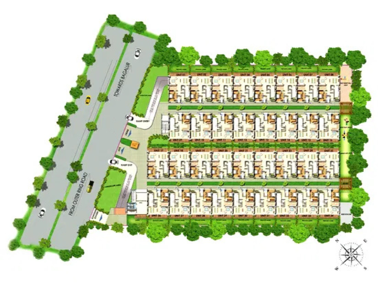 salarpuria sattva northland masterplan